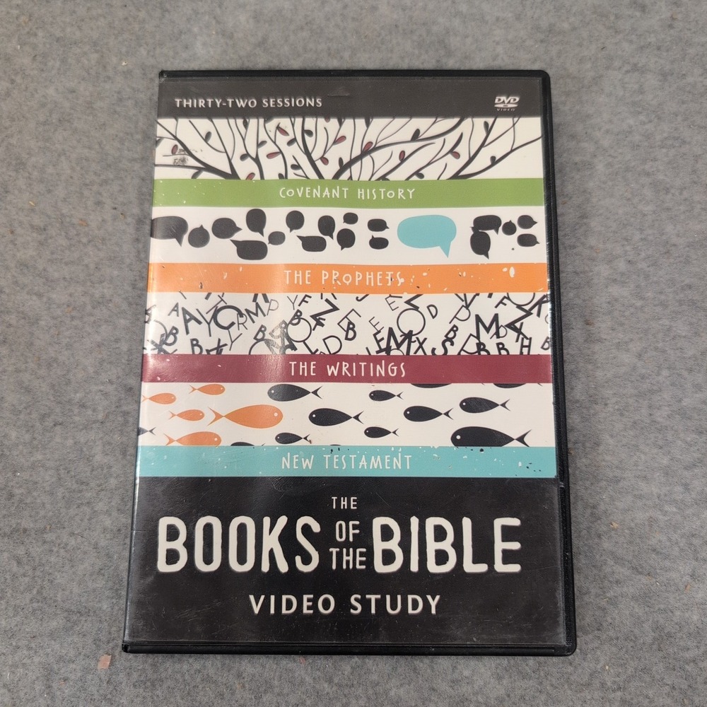 The Books of the Bible Video Study DVD Zondervan 32 Sessions Jeff Manion Walton